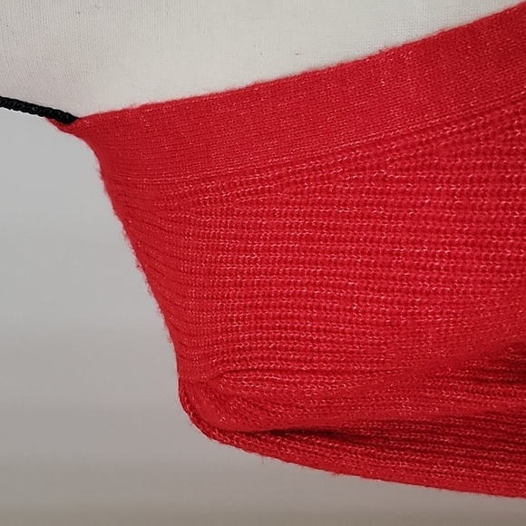 LOFT Size S Red Cardigan with Jeweled Buttons, Excellent Used Condition - Picture 6 of 15